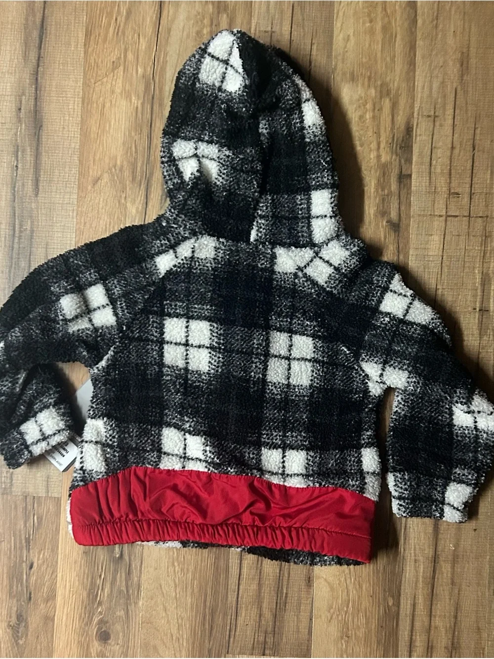 Ohio State Buckeyes OSU Colosseum Athletics Plaid Sherpa Jacket Toddler 3T